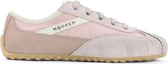 Alexander McQueen Boxe Sneakers - Dames - Sneakers - Beige - 37 EU - Leer - Schoenen