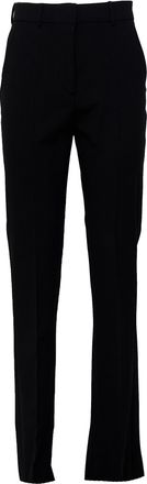 Sportmax Febe Fitted Wool-Blend Flare Pants