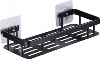OEM Mensola Cucina Mural Alluminio Nero Senza Foratura
