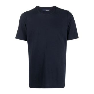 Lardini Heren, Tops, Blauw, Maat: 2XL Katoen
