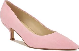 Nine West Siskp Pointed Toe Kitten Heel Pump in Light Pink at Nordstrom, Size 8.5
