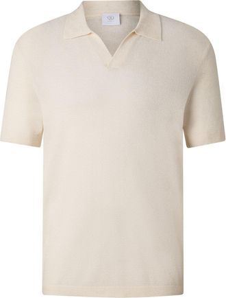Bogner Finn knitted polo shirt for men - Off-White - XXL