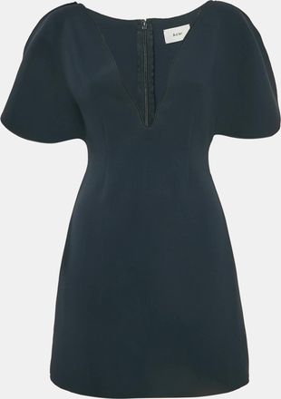 Acler Alcer Blue Crepe Rogeron Mini Dress