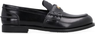 Miu Miu Brushed Leather Loafers