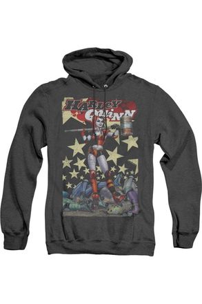 Gildan Batman Quinn One Adult Heather Hoodie / Hooded Sweatshirt