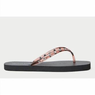 Loeffler Randall Womens Taryn Flip Flop In Brown