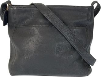 Coach Pre-owned Cross Body Bags, female, Black, Size: ONE SIZE Pre-owned Sonoma Collection Leather Shoulder Bag