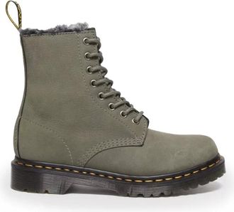 Dr. Martens 1460 Serena Boot - Dames - Winterlaarzen - Grijs - 39 EU - Leer - Schoenen
