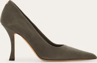 Ferragamo Women Pump shoe Concrete Size 10.5