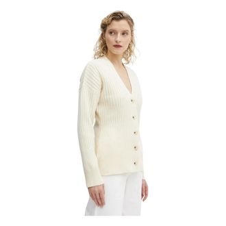 Bruuns Bazaar Cardigan a coste - - Knitwear - Donna - Beige - S