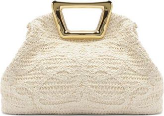 Arezzo Amelia Medium Open Stitch Crossbody Bag in Cru/panacota at Nordstrom