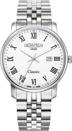 Roamer 971856-41-25-50 Mens Classico Watch - Silver - One Size