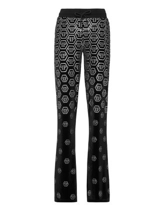 Philipp Plein Chenille Jogging Pants Degrade Monogram