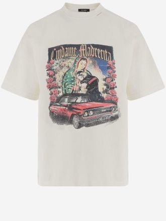 Willy Chavarria Cuidame Madrecita Camiseta de algod&oacute;n