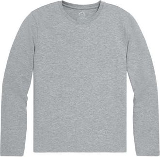 primary Womens Fit Long Sleeve Everyday Tee in Heather Gray at Nordstrom, Size Xx-Large