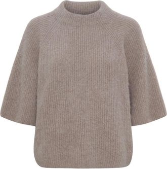 BTF-CPH Isabelle Pullover - - Knitwear - Donna - Marrone - S