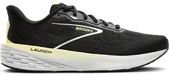 Brooks Womens Launch 12 Road-Running Shoes Black 8.5