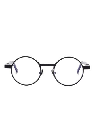Vava WL0082 bril met rond montuur - Zwart