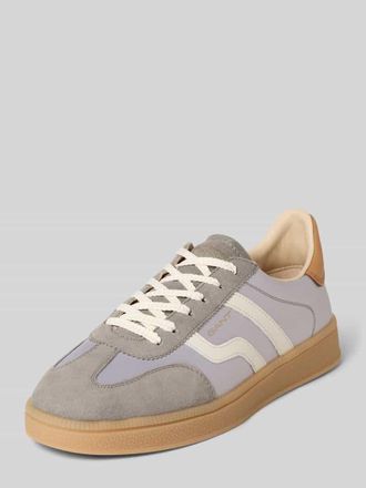 GANT Sneaker aus Leder-Mix Modell Cuzima in Hellgrau, Gr&ouml;&szlig;e 36