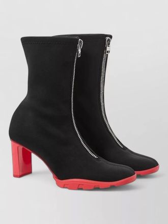 Alexander McQueen leather ankle boots