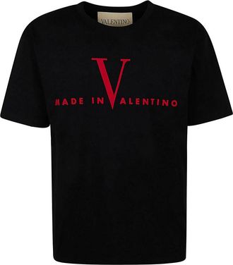 Valentino Garavani T-Shirt Jerseyregpr Made In Valentino