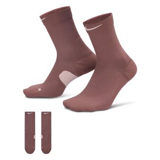 Nike Unisex Running Midweight Crew Socks (1 Pair) in Purple | HV6924-502