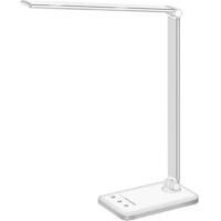 OEM L&aacute;mpara De Escritorio Led White Crown, Regulable, Con Puerto De Carga Usb - Crezuo