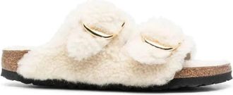 Birkenstock Slippers - Dames - Sandalen - Wit - 37 EU - Schoenen