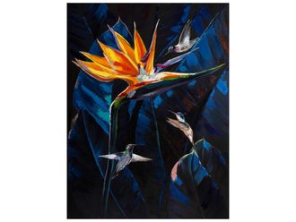 Schubiger M&ouml;bel Bild Paradiesvogelblume Strelitzia