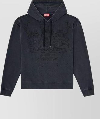 Diesel cotton crewneck hoodie