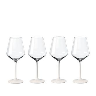 Villeroy & Boch Manufacture Rock Blanc Red Wine Set of 4 in White at Nordstrom