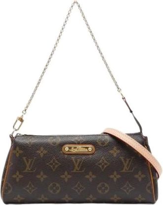 Louis Vuitton Pre-owned Eva - Dames - Pre-owned - Bruin - Maat: ONE Size Leer