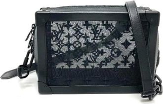 Louis Vuitton Pre-owned Mesh louis-vuitton-bags - Dames - Vintage Schoudertas - Zwart - ONE Size - Leer - Vintage