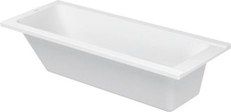Duravit Duravit - Ba&ntilde;era D-code Rectangular 1700x700 Mm, Con Una Inclinaci&oacute;n Dorsal, De Acr&iacute;lico Sanitario, Blanco