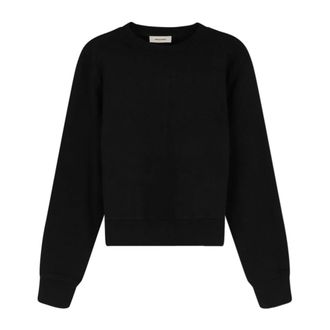 Entire studios Sweatshirts, unisex, Black, Size: XL Pod Crew Sweatshirt