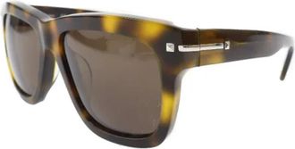 Valentino Pre-owned Plastic sunglasses - Dames - Vintage Accessoires - Bruin - ONE Size - Vintage