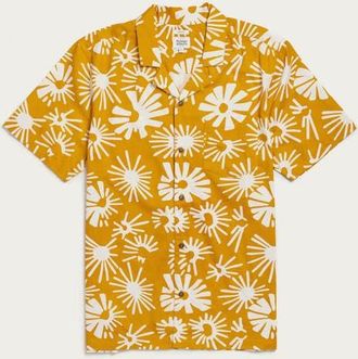 Bridge & Burn Bodie Shirt in Solar Bloom at Nordstrom, Size Xx-Large