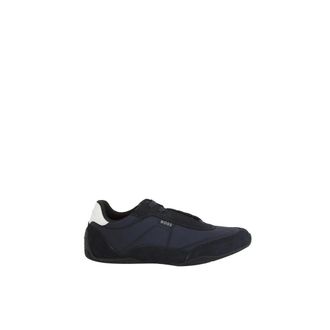 HUGO BOSS Heren, Schoenen, Blauw, Maat: 40 EU Leer