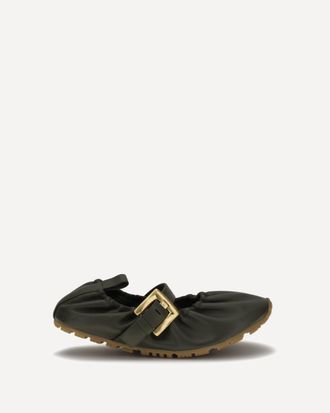 Balmain Ballerine con cinturino e fibbia Woman 39