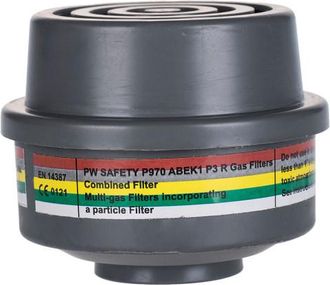 None Filtro De Combinaci&oacute;n Abek1p3 - Pack De 4 Unidades / Gris