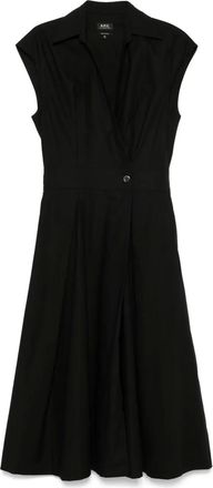 A.P.C. Abito midi Athéna - Nero