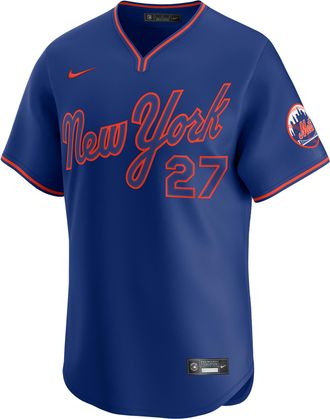 Nike Mark Vientos New York Mets Nike Mens Dri-FIT MLB Limited Jersey in Blue | LM250ED3NM9-8UC