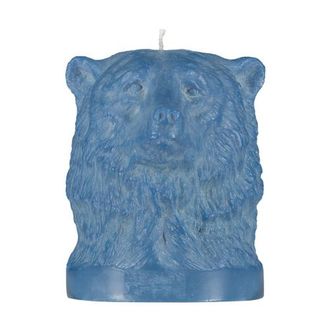 British Colour Standard Bear Head Candle in Saxe Blue at Nordstrom
