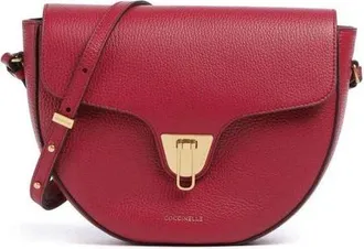 Coccinelle Tassen, Dames, Bruin, ONE Size, Katoen, Beat Soft Handbag Grained Leather