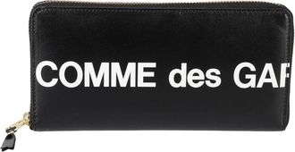 Comme Des Gar&ccedil;ons Stijlvol T-shirt met logo-opdruk - Heren - Portefeuilles - Zwart - ONE Size - Leer - Accessoires