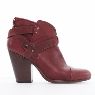 Rag & Bone Rag & Bone Harrow Leather Ankle Boots
