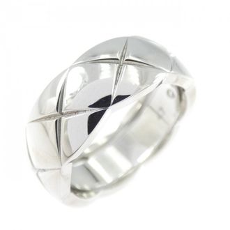 Chanel White Gold (18K) Band Ring (Pre-Owned)