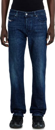 Diesel Slim Jeans Regular Waist 1993 D-Vyl, Dark blue, Button fly