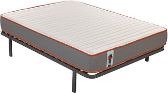 What The Sleep Colch&oacute;n 135x190cm y somier WTS Rap 16 l&aacute;minas 22cm Montaje incl