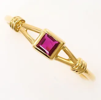 C&A Yellow Gold Yellow Gold (18K) Band Ring (Pre-Owned)